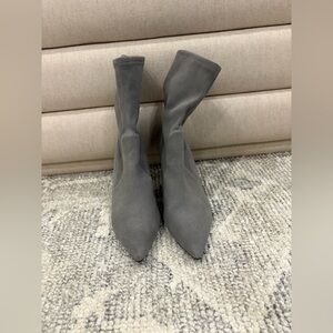 Stuart Weitzman Grey Booties